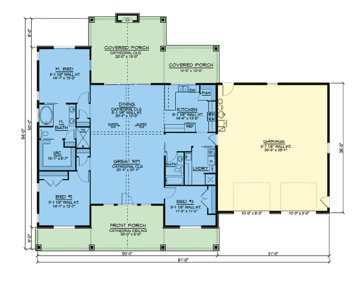 Floor Plans Barndominium1